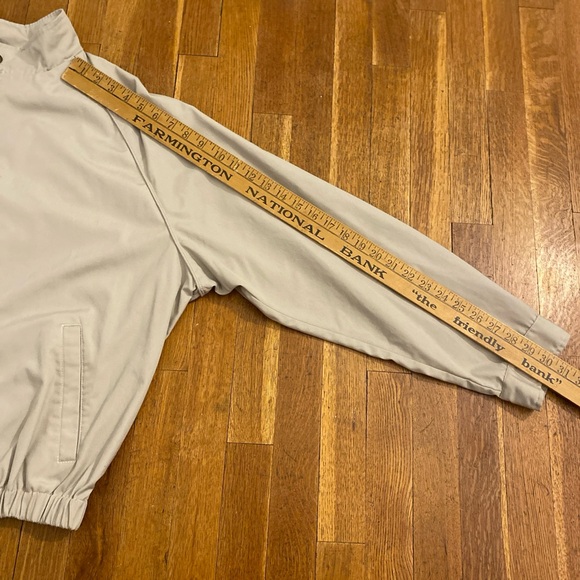 Pendleton Country Traditionals Windbreaker Jacket Full Zip Vented Beige Mens L - Picture 12 of 16